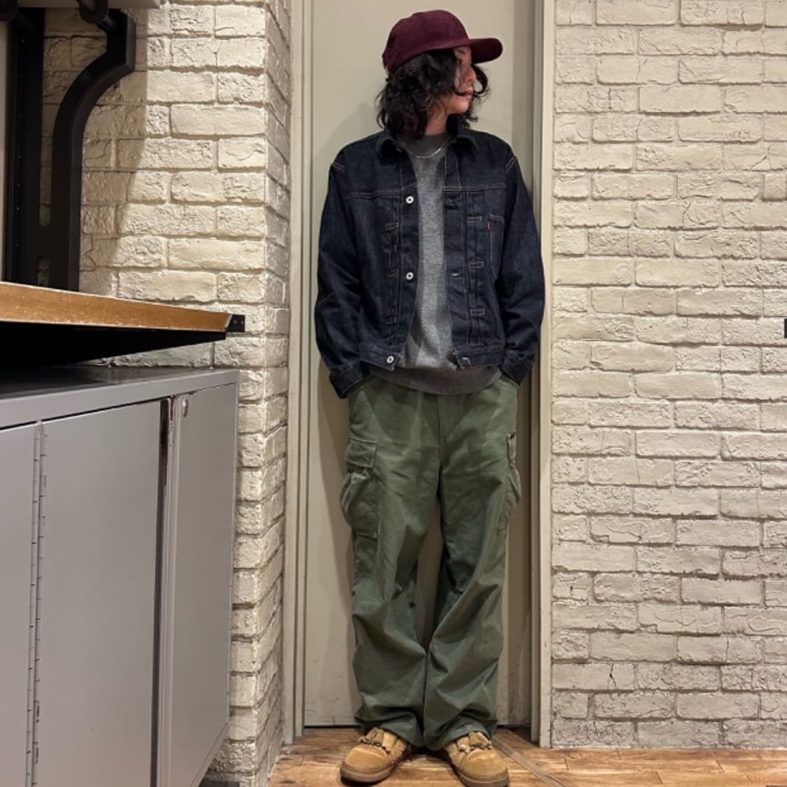 히스테릭글래머 6포켓 M51 카고 팬츠 카키 상품이미지10