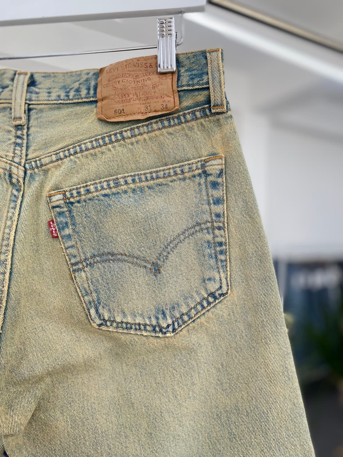 Levis501 Cut Off 90s USA 29사이즈 a4920 상품이미지6