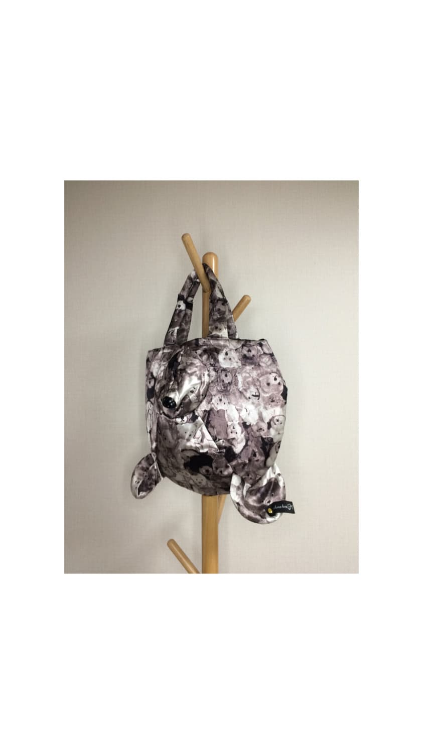 빈티지 곰돌이 페이스 토트백 상품이미지2