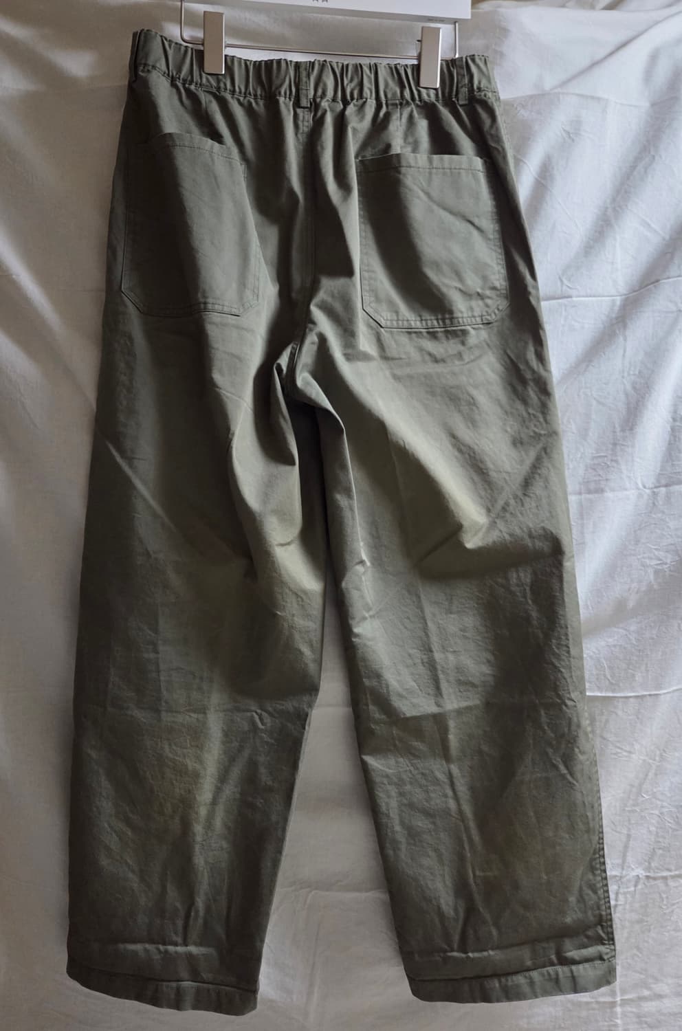해브해드 핀턱 트라우저 카키그레이 2 상품이미지2