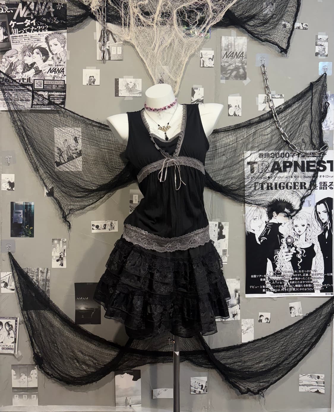 Fairy lace ribbon sleeveless 상품이미지1