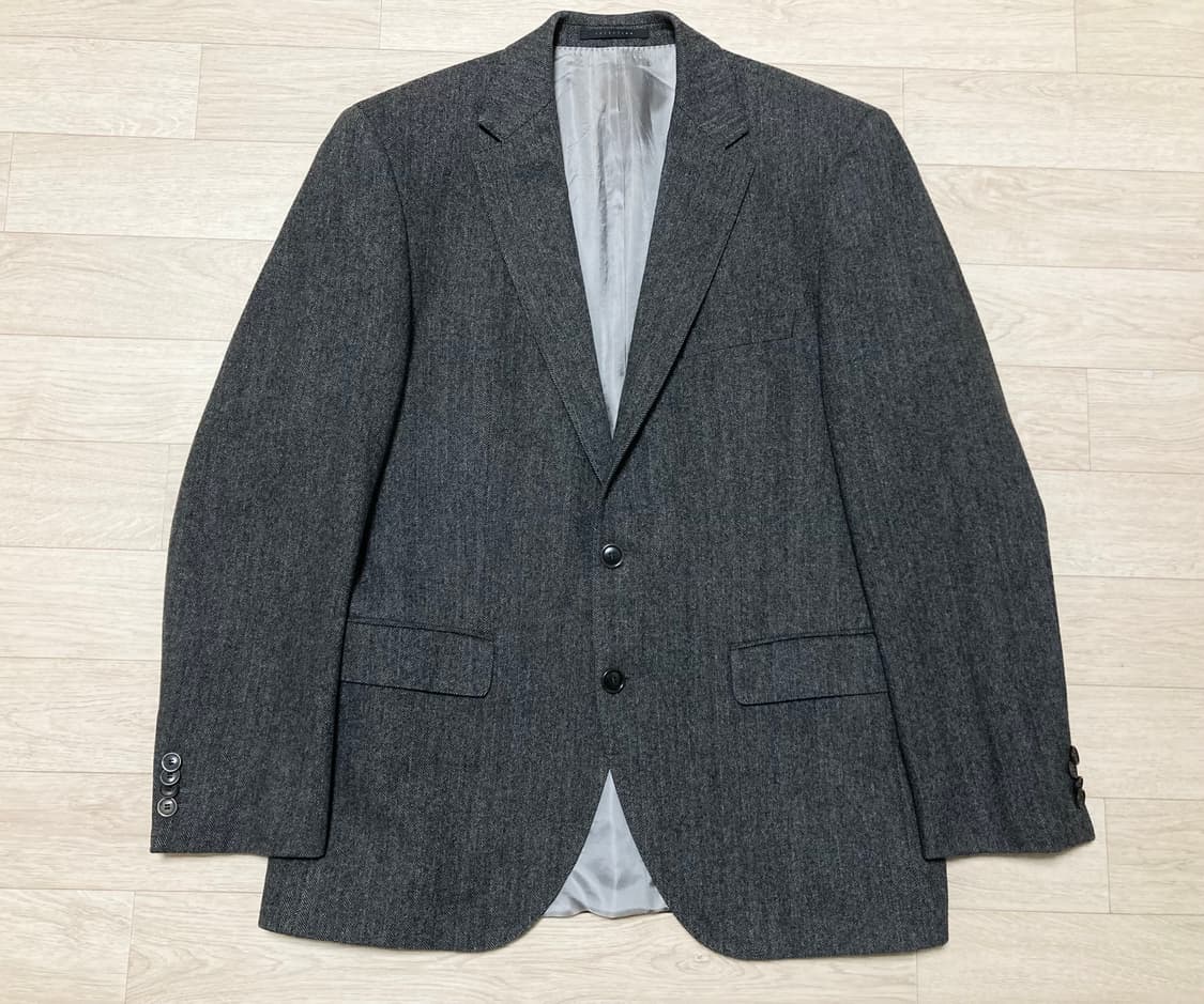 휴고보스 헤링본 자켓 100(48) 판매 상품이미지5