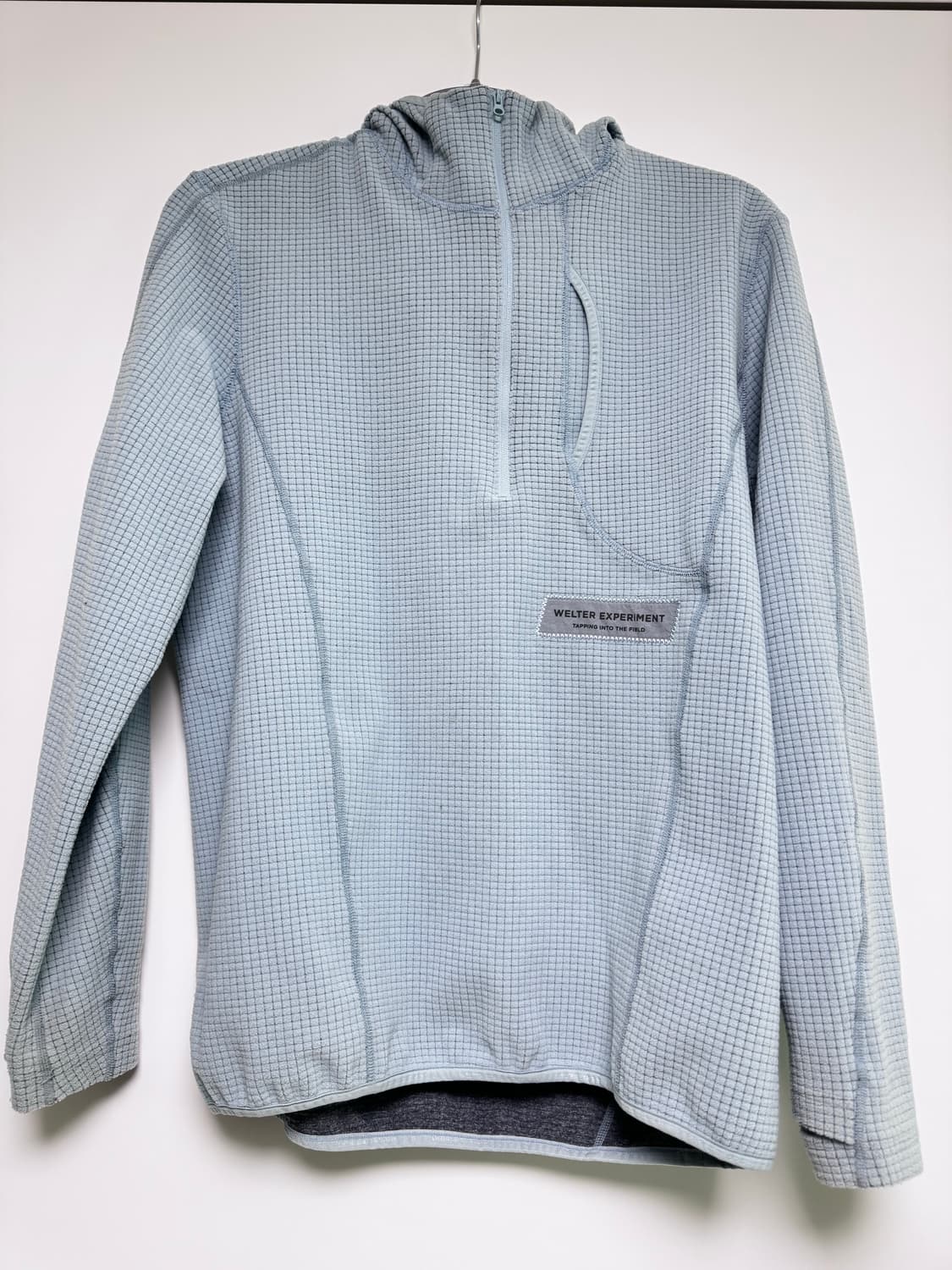 웰터 익스페리먼트 플리스 반집업 후드 상품이미지1
