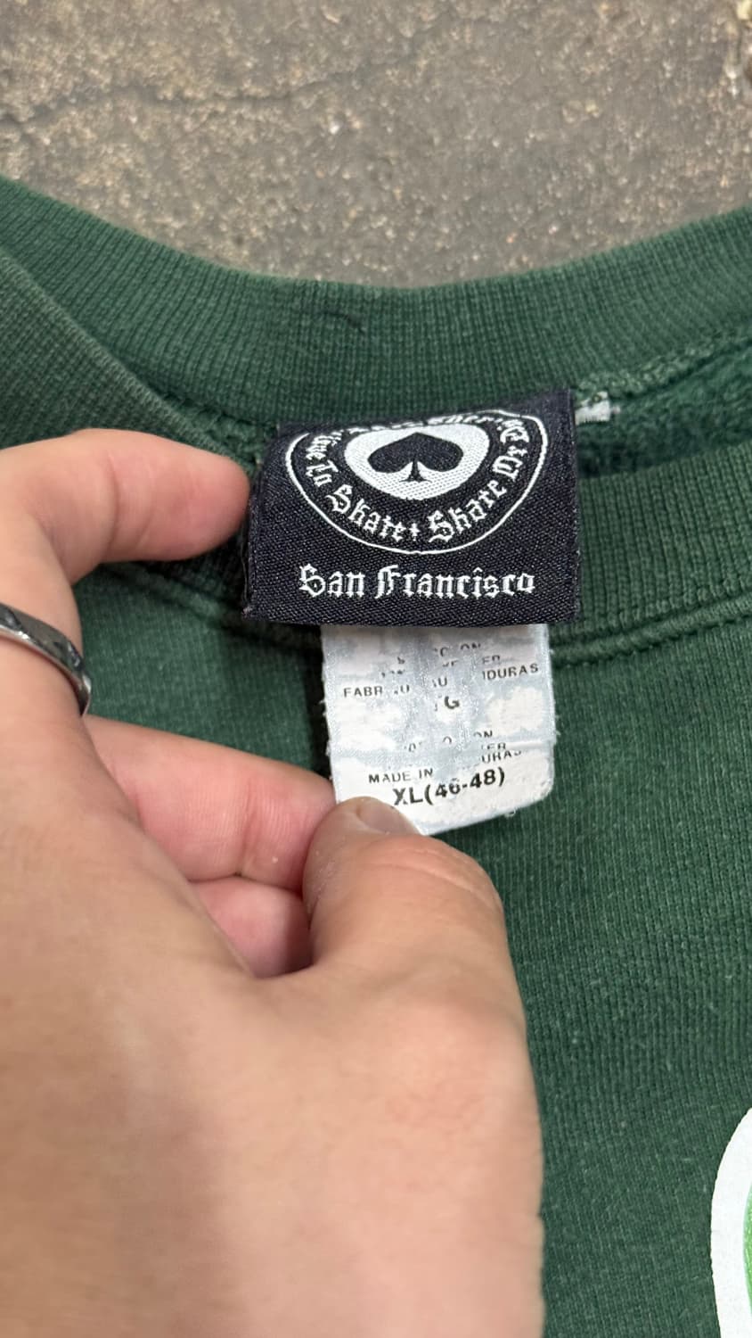 90s 트레셔 샌프란시스코 스웻셔츠 상품이미지4