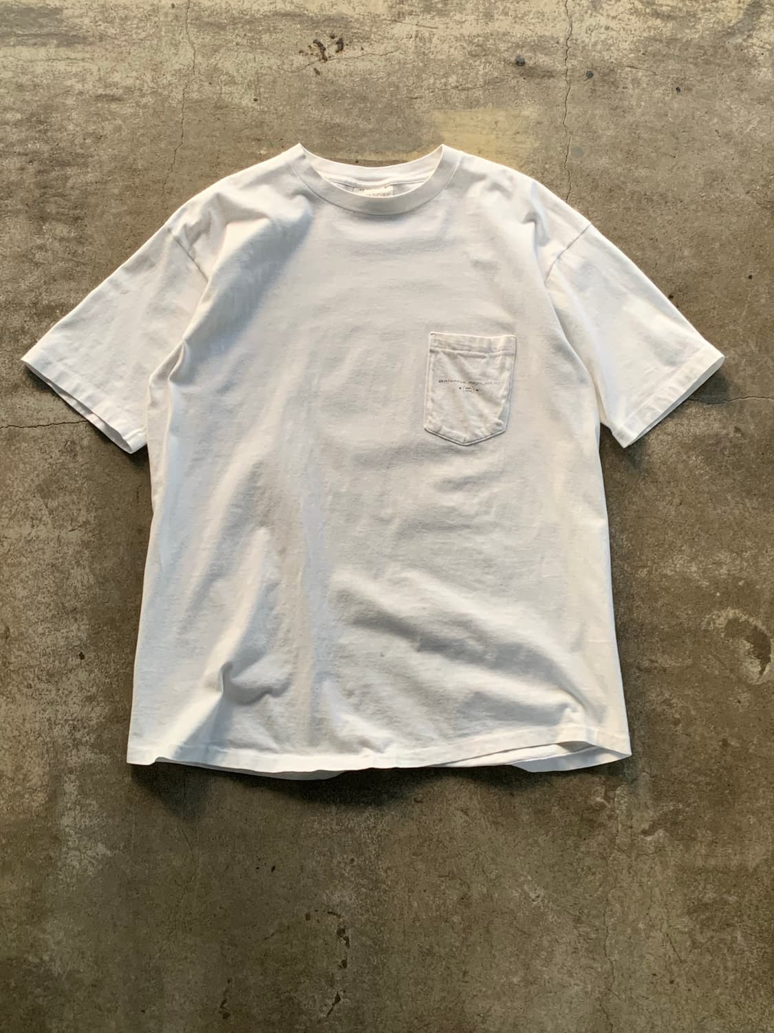 90s 바나나 리퍼블릭 포켓 티셔츠 오리지널 클래식 상품이미지4