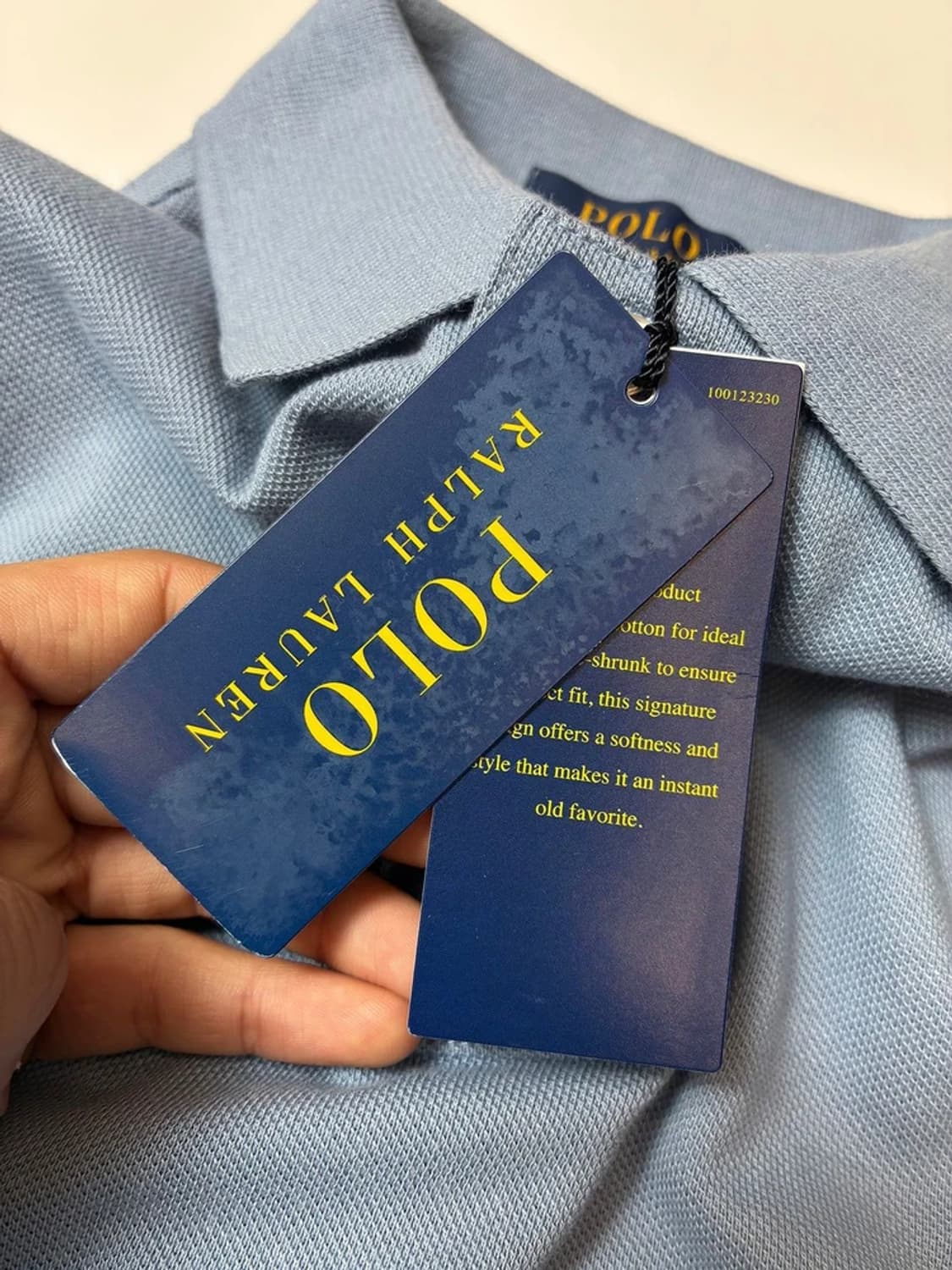 폴로 랄프로렌 클래식핏 자수로고 반팔 카라 티셔츠 PN9679 상품이미지7