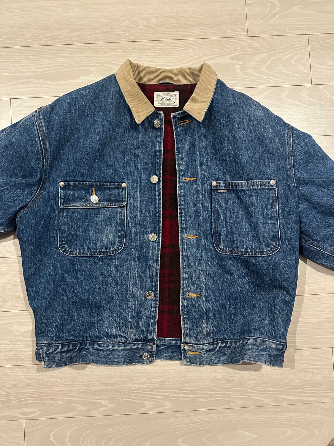 폴로 덩가리 던가리 데님 자켓 상품이미지1