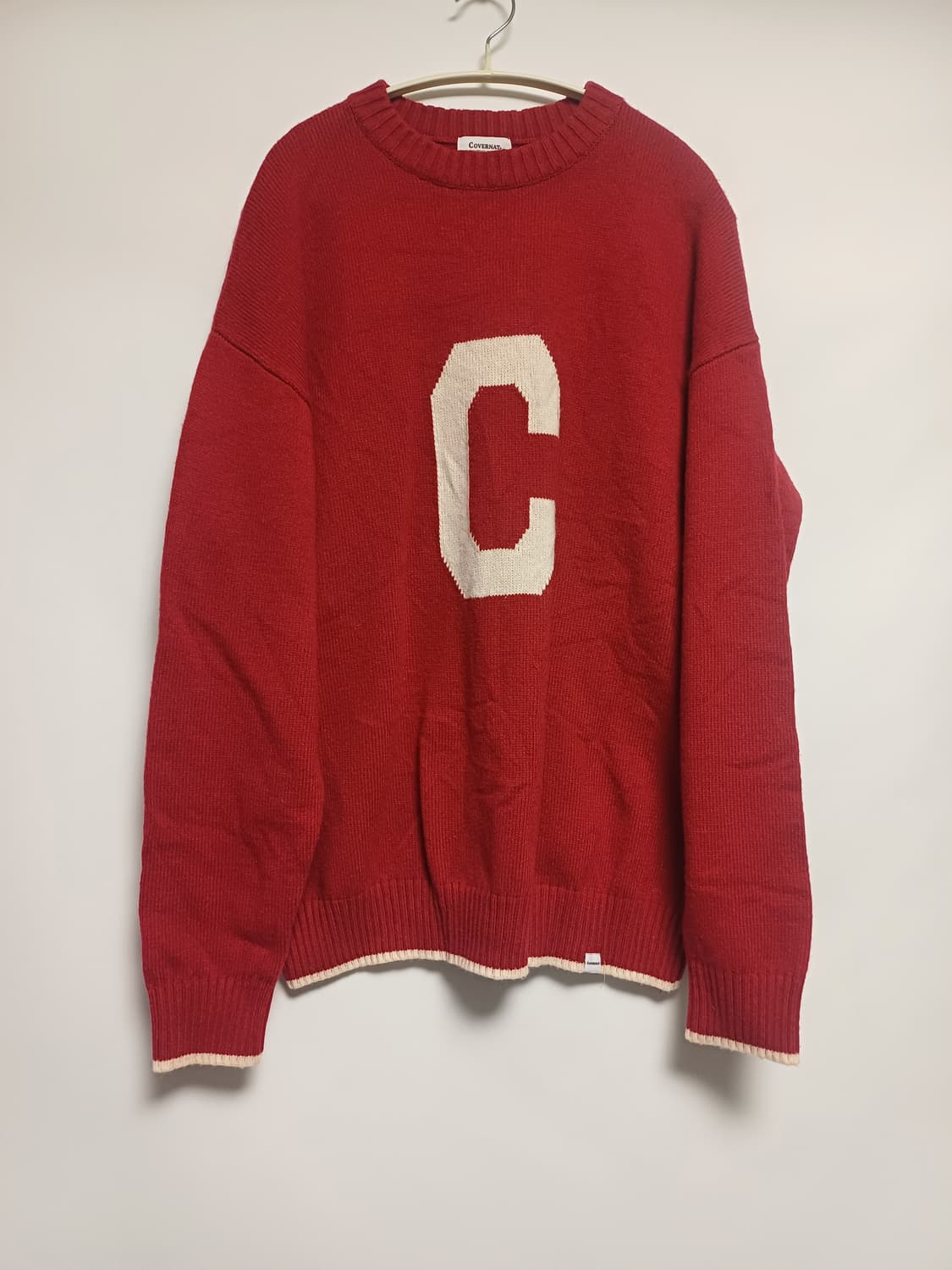 커버낫 COVERNAT Big C Knit / XL /  상품이미지1