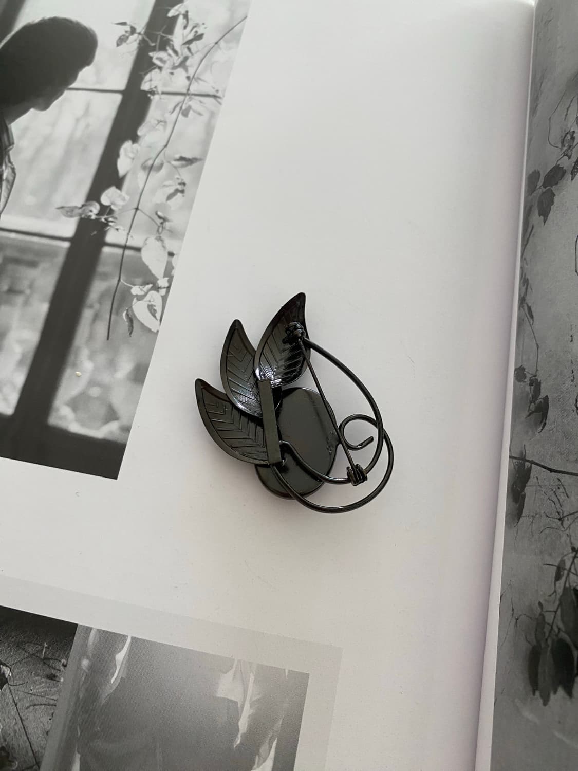 빈티지 잎사귀 모양 브로치 상품이미지4