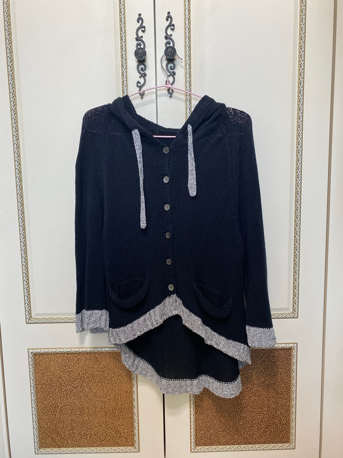 일본 빈티지 상의 모음!! 모리걸후드 니트후드 가디건 상품이미지4