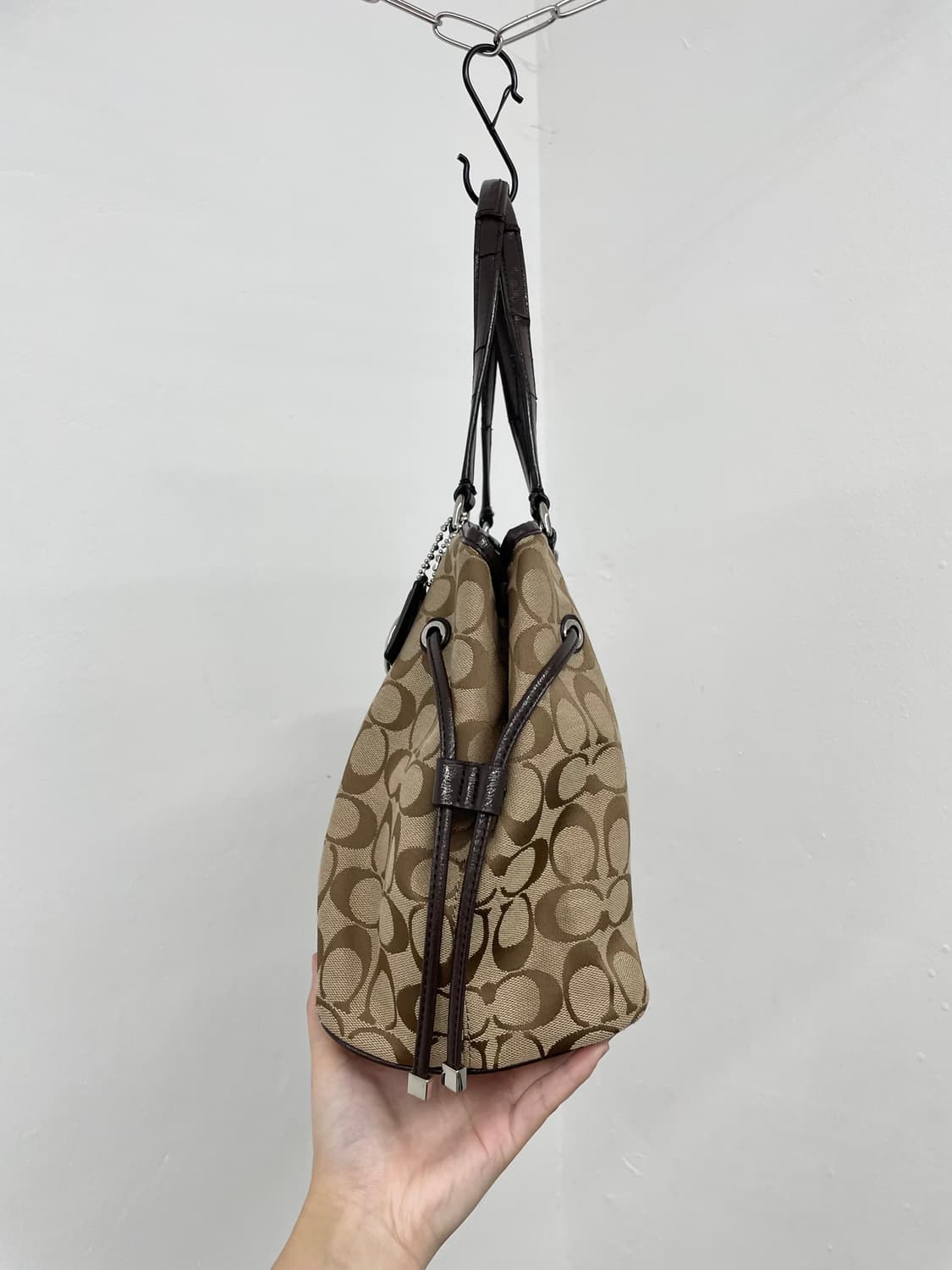 코치 자카드 시그니처 숄더백  상품이미지7