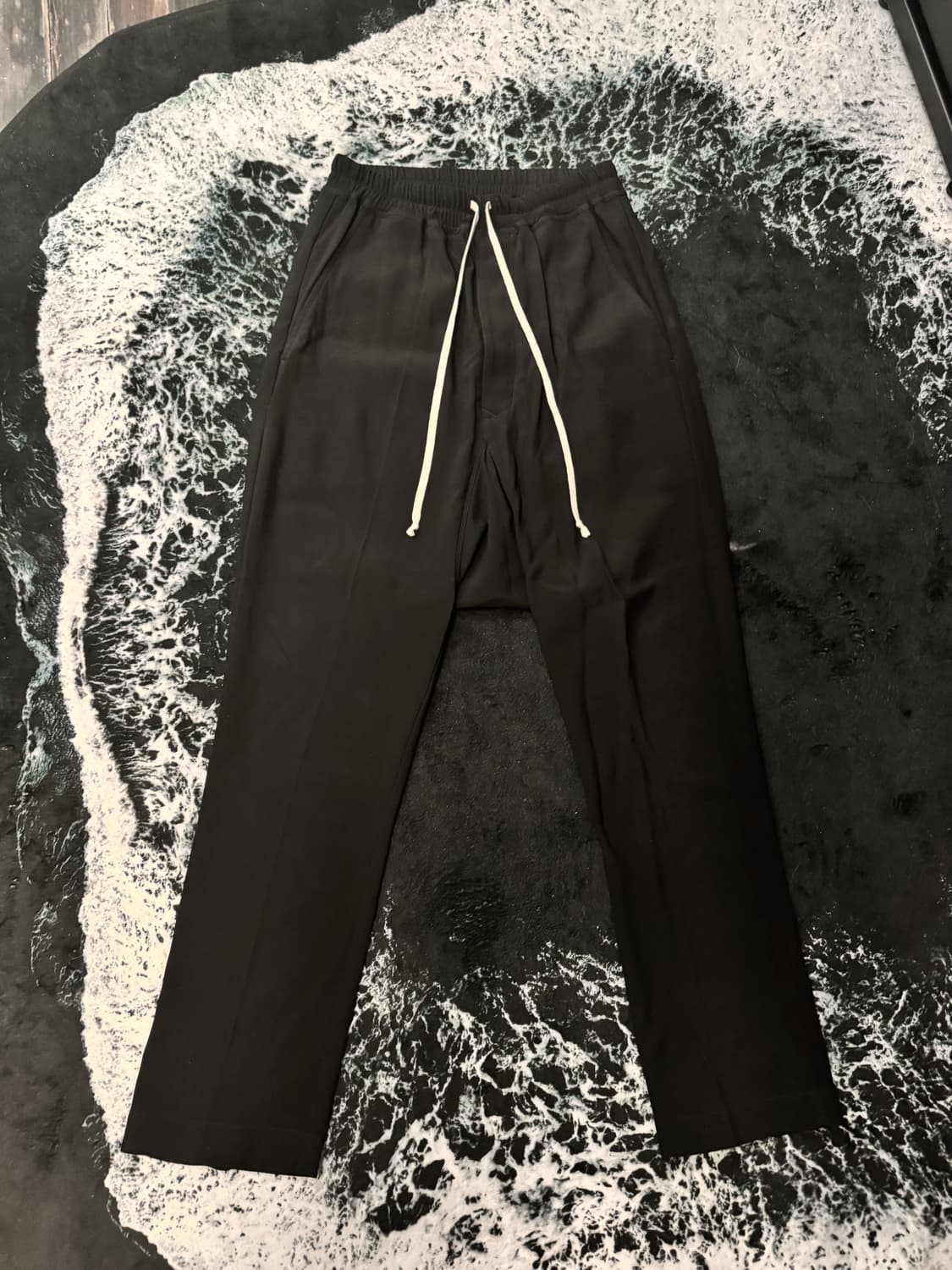 릭오웬스 드로우스트링 롱 팬츠 새상품 상품이미지1