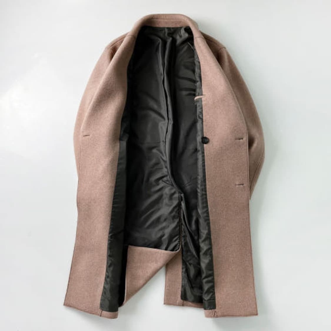 시스템 19FW 세미 오버 더블 롱 코트 PR1608 상품이미지2