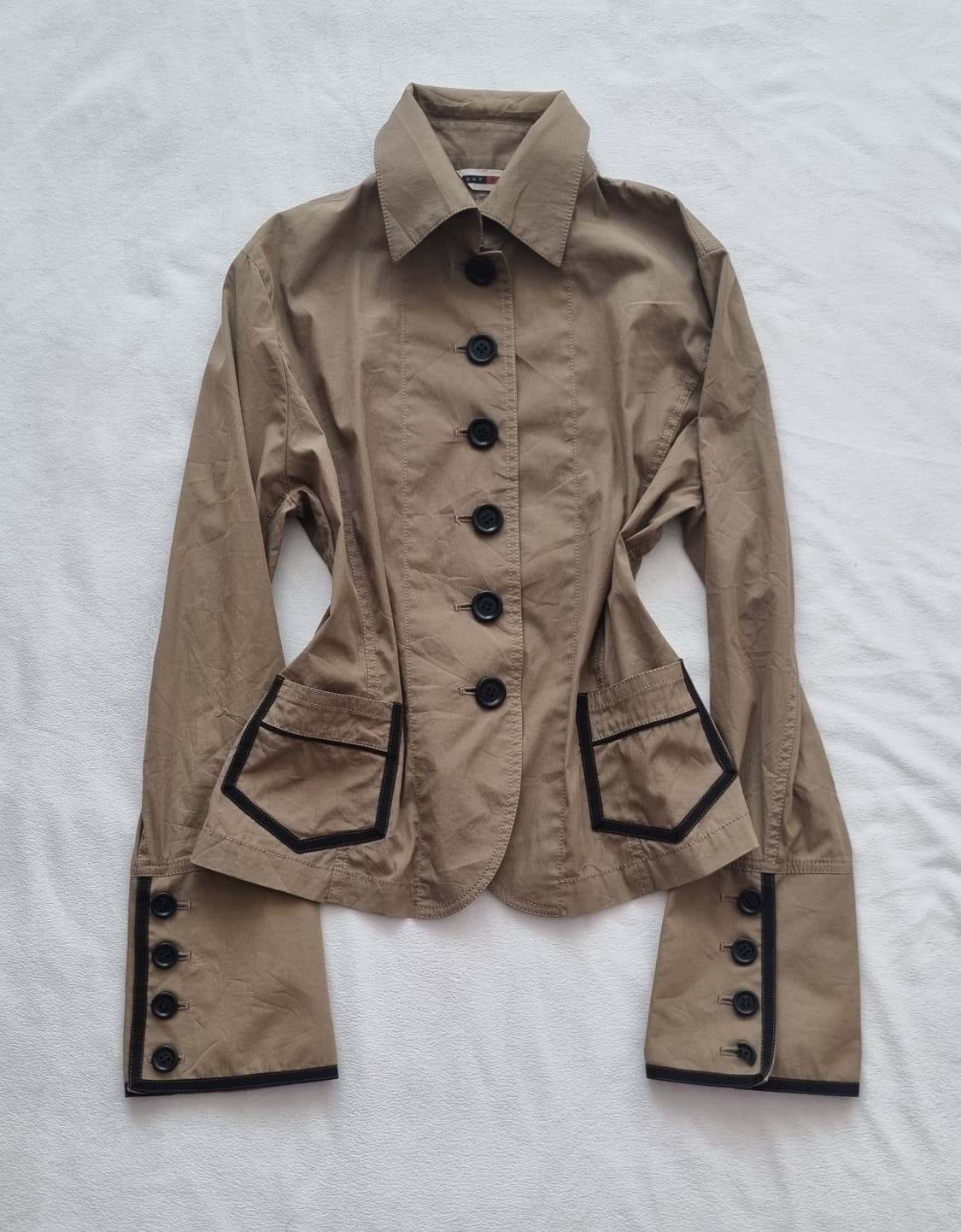 빈티지 00s 긱시크 오리엔탈 단추 셔츠 상품이미지1