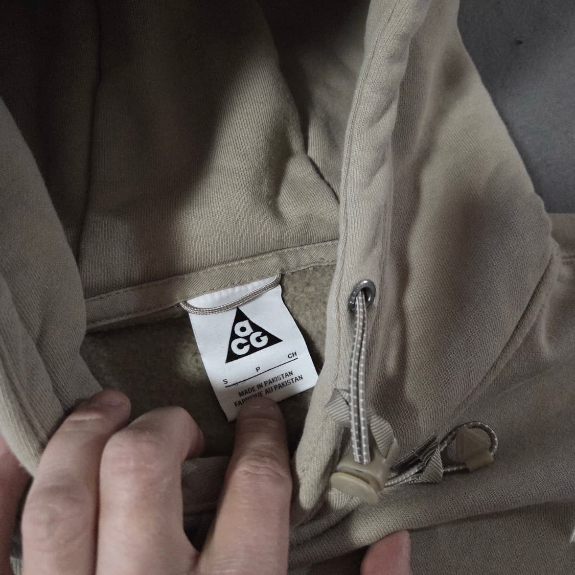 나이키 ACG 써마핏 플리스 풀오버 후드 S 컬리지그레이 상품이미지8