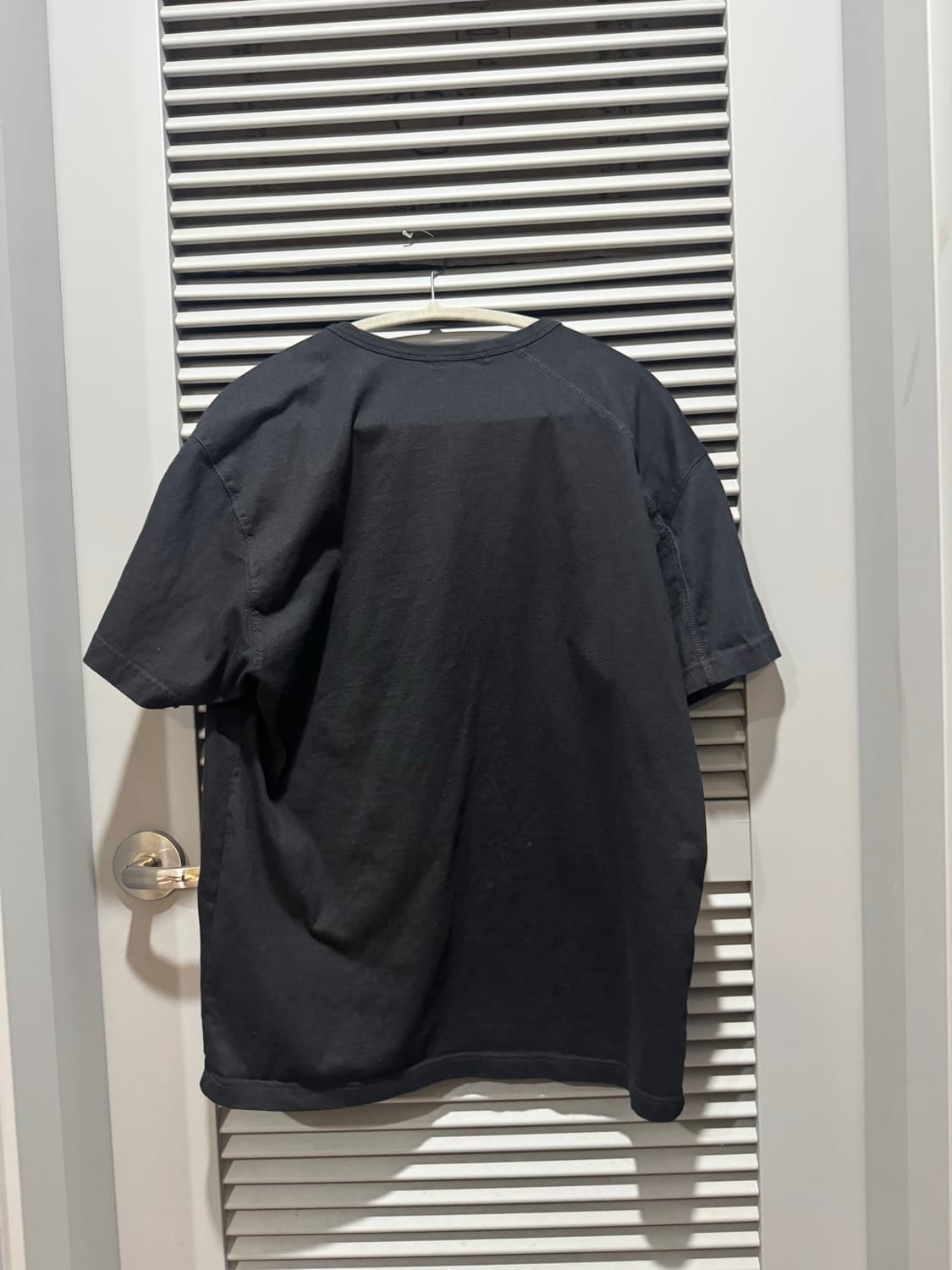 etce CURVED HENLEY NECK TEE (BLACK) 상품이미지2