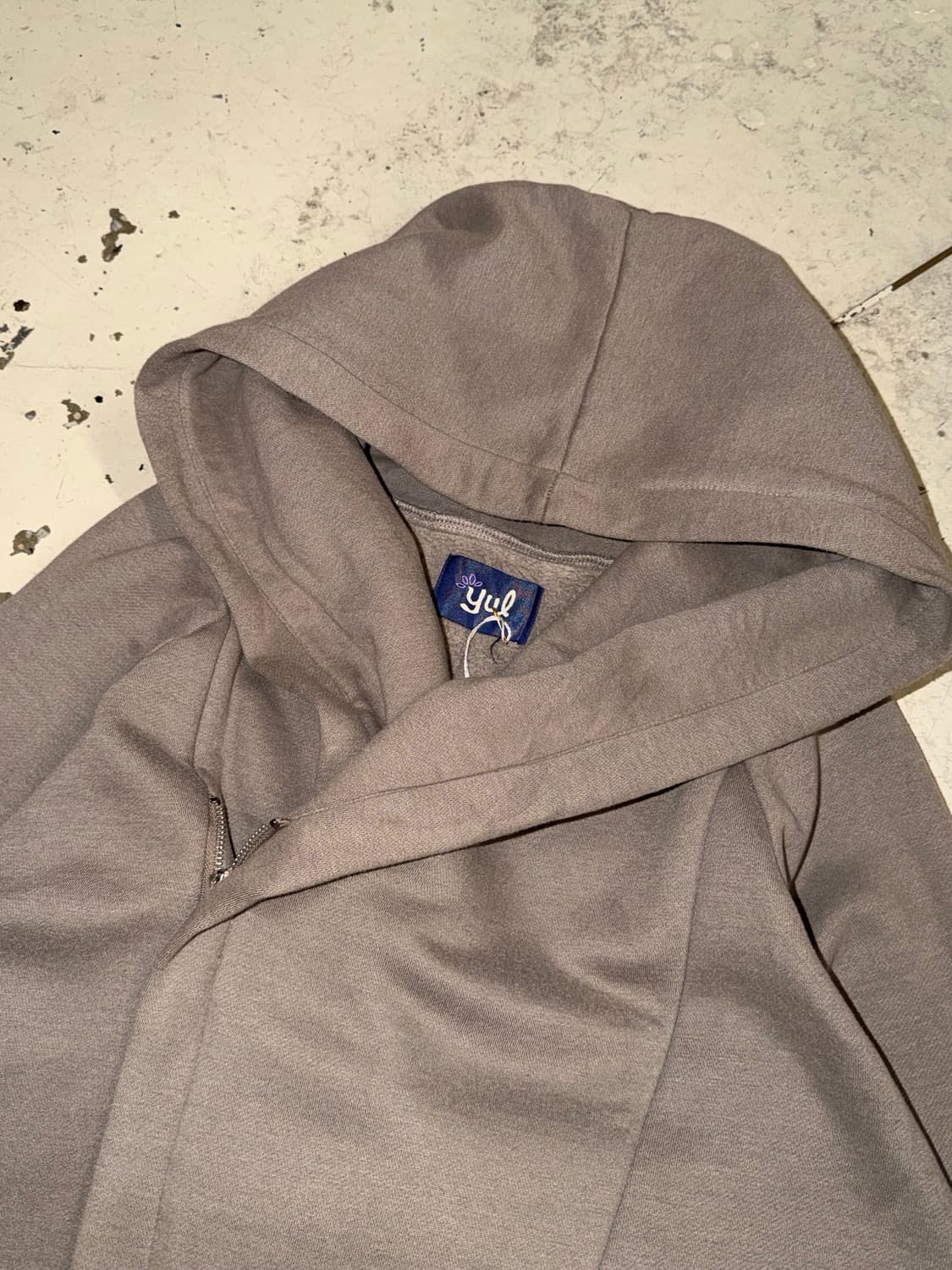 big hood side zipper hood zip-up 상품이미지7