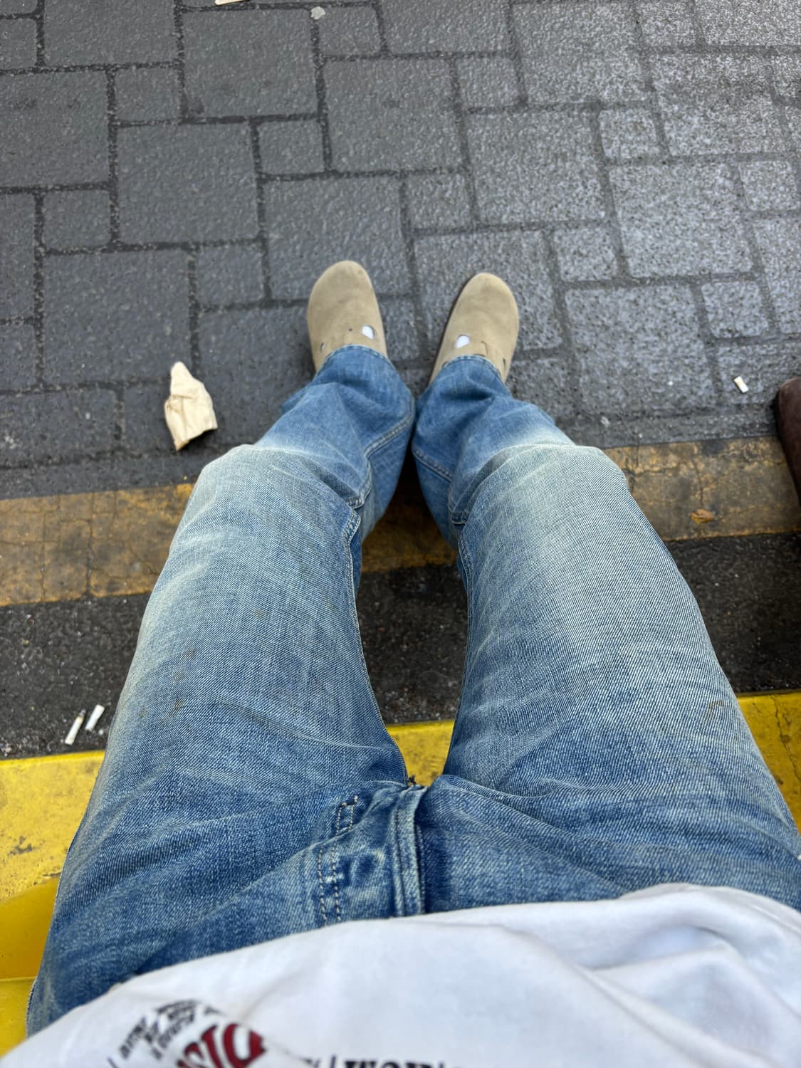 디젤 자탄 워싱 부츠컷 데님 팬츠 31in 상품이미지2