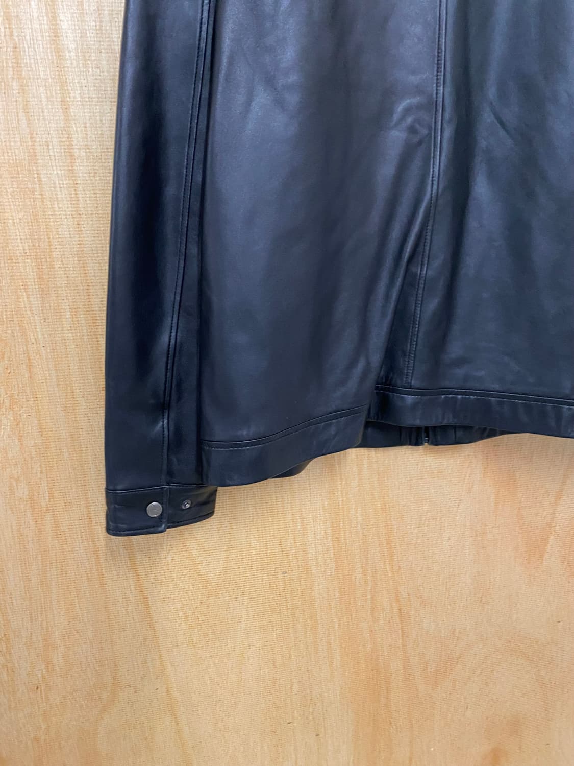 VTG minimal leather jacket 상품이미지9