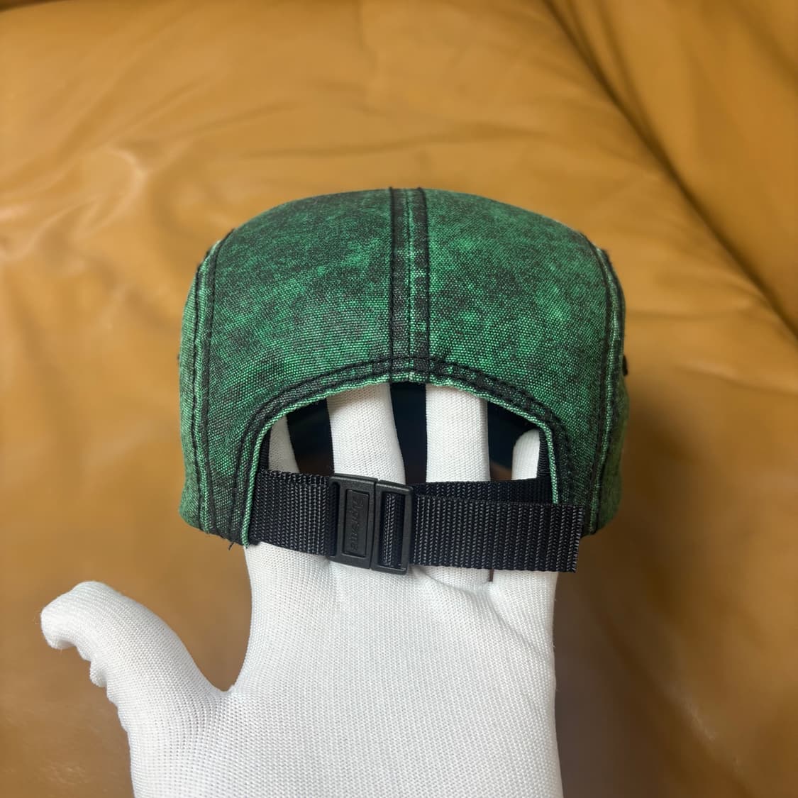 슈프림 캠프캡 모자 박스로고 코듀라 워시드 다크 그린 상품이미지7