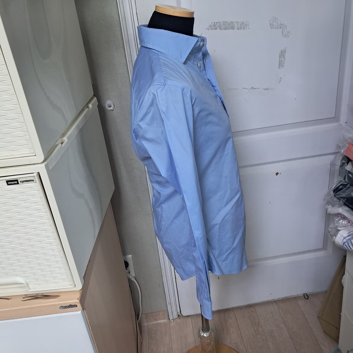 폴로 랄프로렌 하늘색 셔츠 44( 0사이즈 150/80A) 상품이미지4