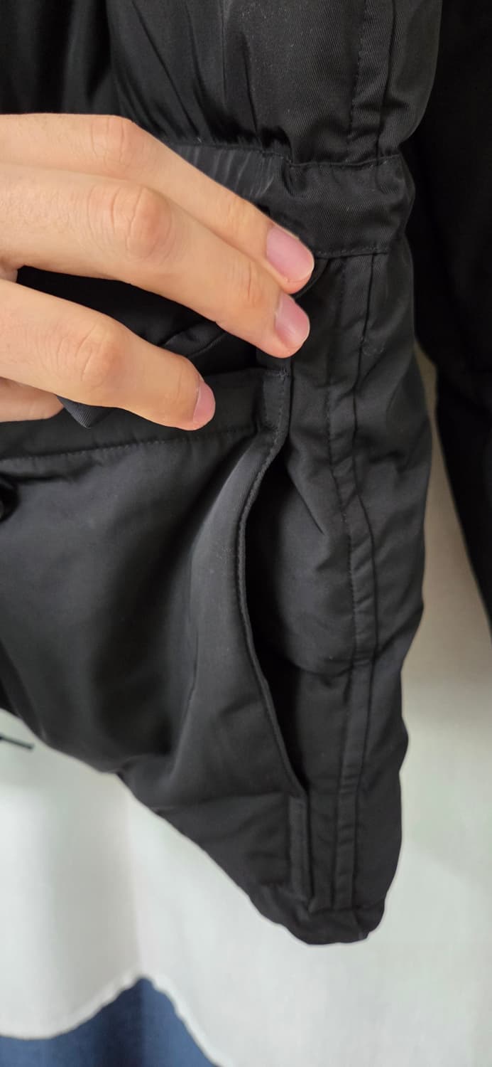 프리즘웍스 카라코람 덕다운 패딩 XL 블랙 상품이미지3