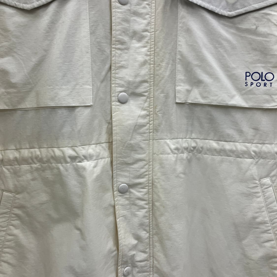 폴로 랄프로렌 화이트 나일론 야상 자켓 100 상품이미지9