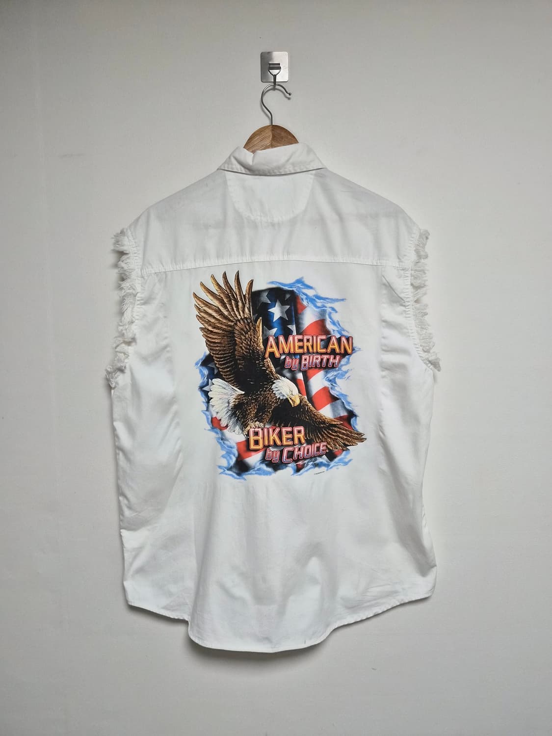 아메리칸빈티지USA 바이커 셔츠 M S-415 상품이미지2