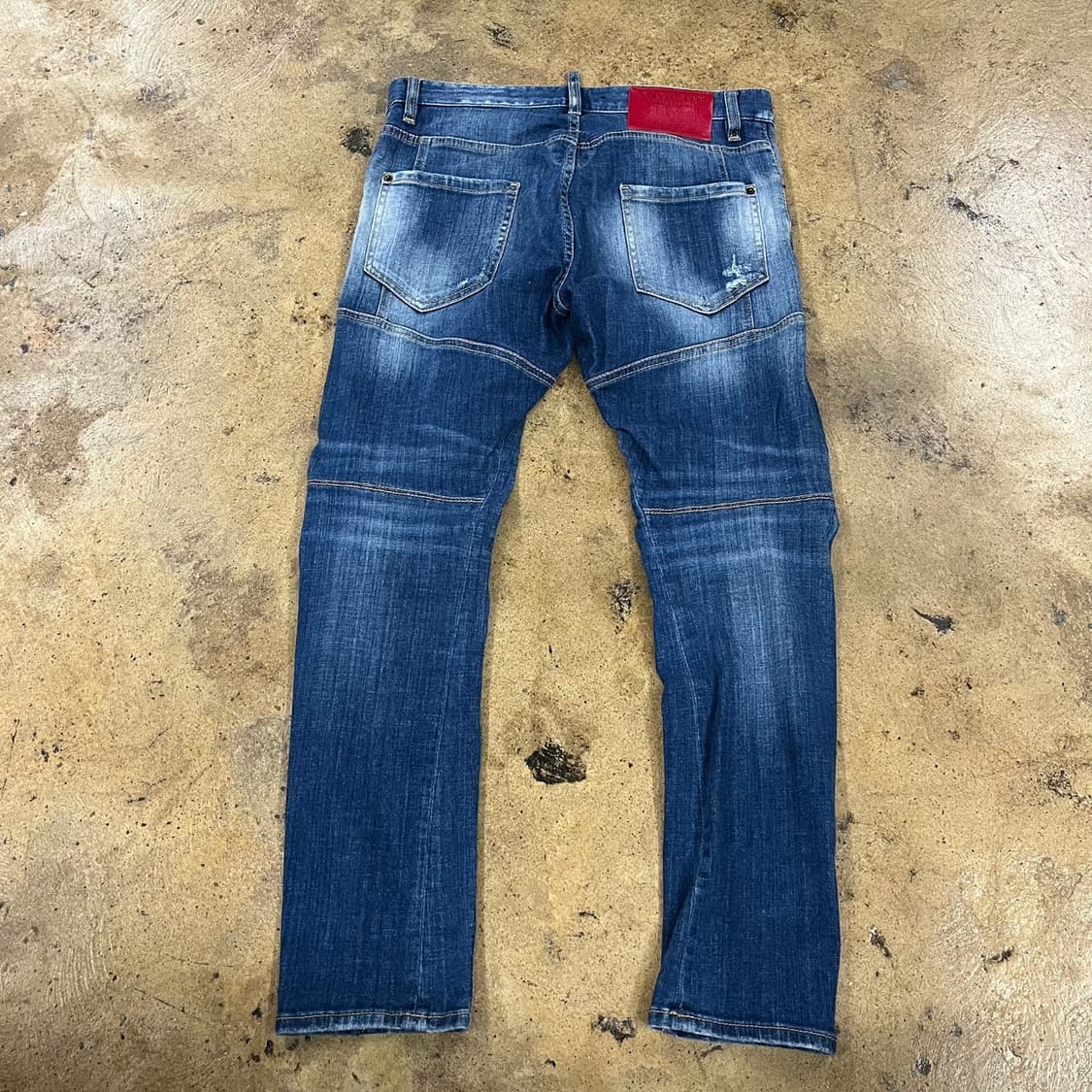 [정품/46] 디스퀘어드2 데님 청바지 데미지진 b18 상품이미지3