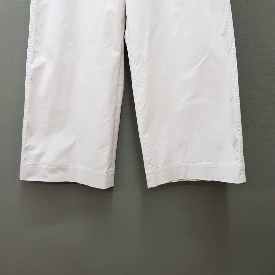 한섬 시스템 2021 코튼 와이드 팬츠 67-98사이즈 상품이미지3