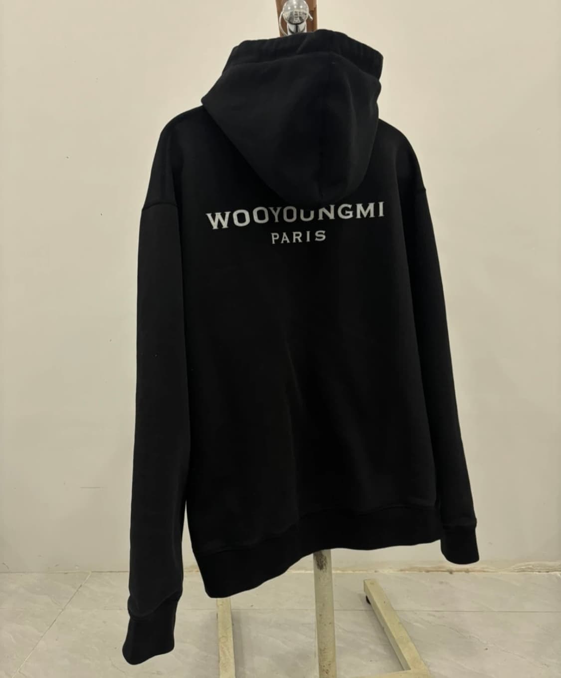 우영미 백로고 후드티 (정품) 상품이미지1