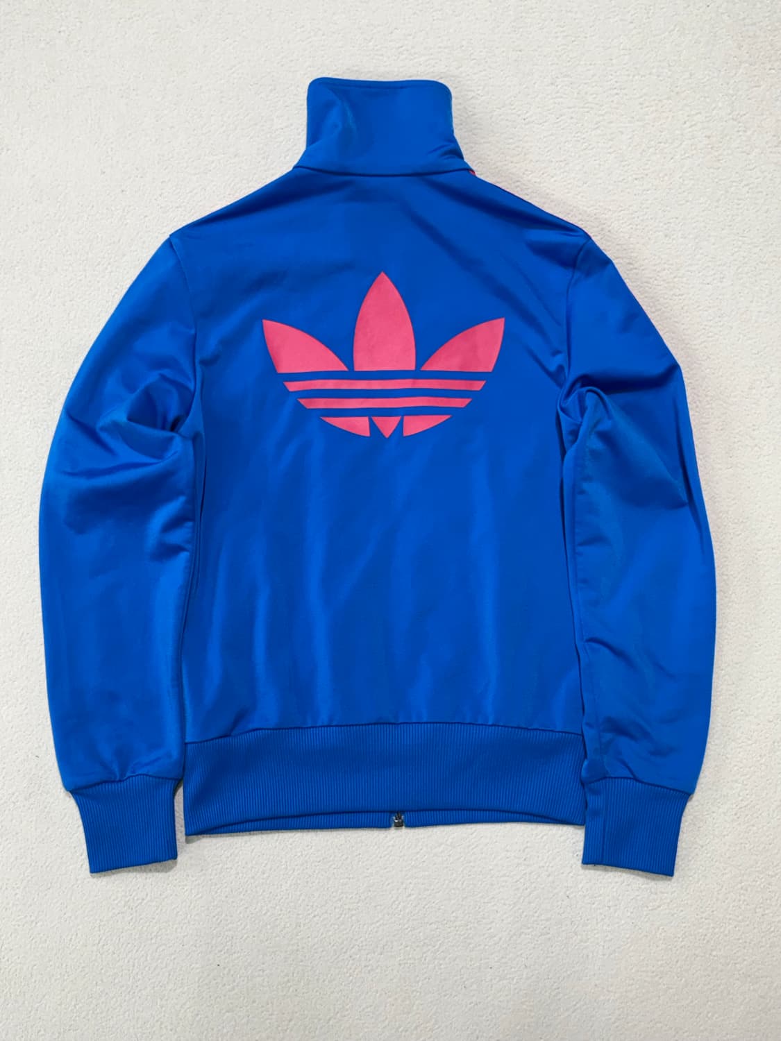 아디다스 파이어버드 백로고 블루 형광 핫핑크 파랑 여성용 져지 90 상품이미지1