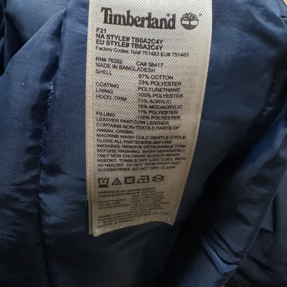 팀버랜드 와펜로고 야상 패딩 자켓 상품이미지6