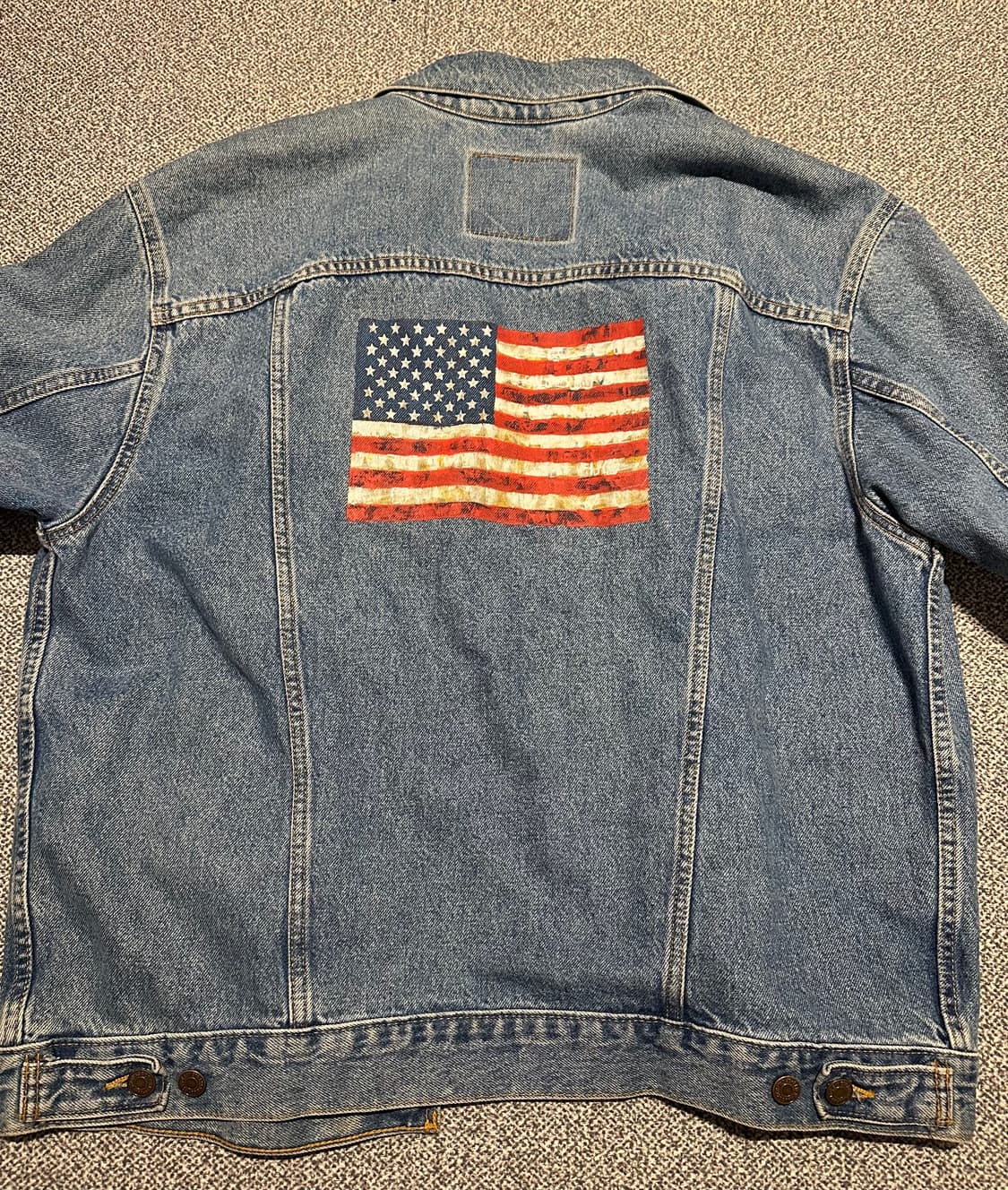 리바이스 성조기 데님 트러커 자켓 L 상품이미지1