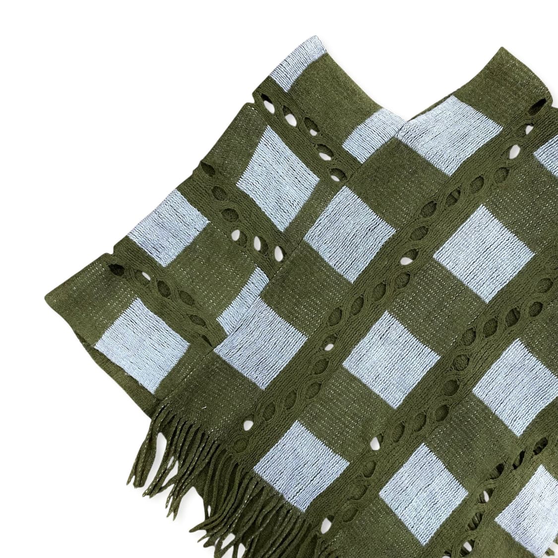 Vintage khaki wool cape top 상품이미지5