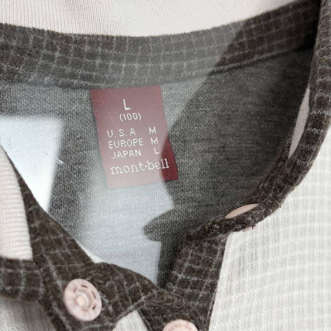 몽벨 스냅티셔츠 상품이미지3