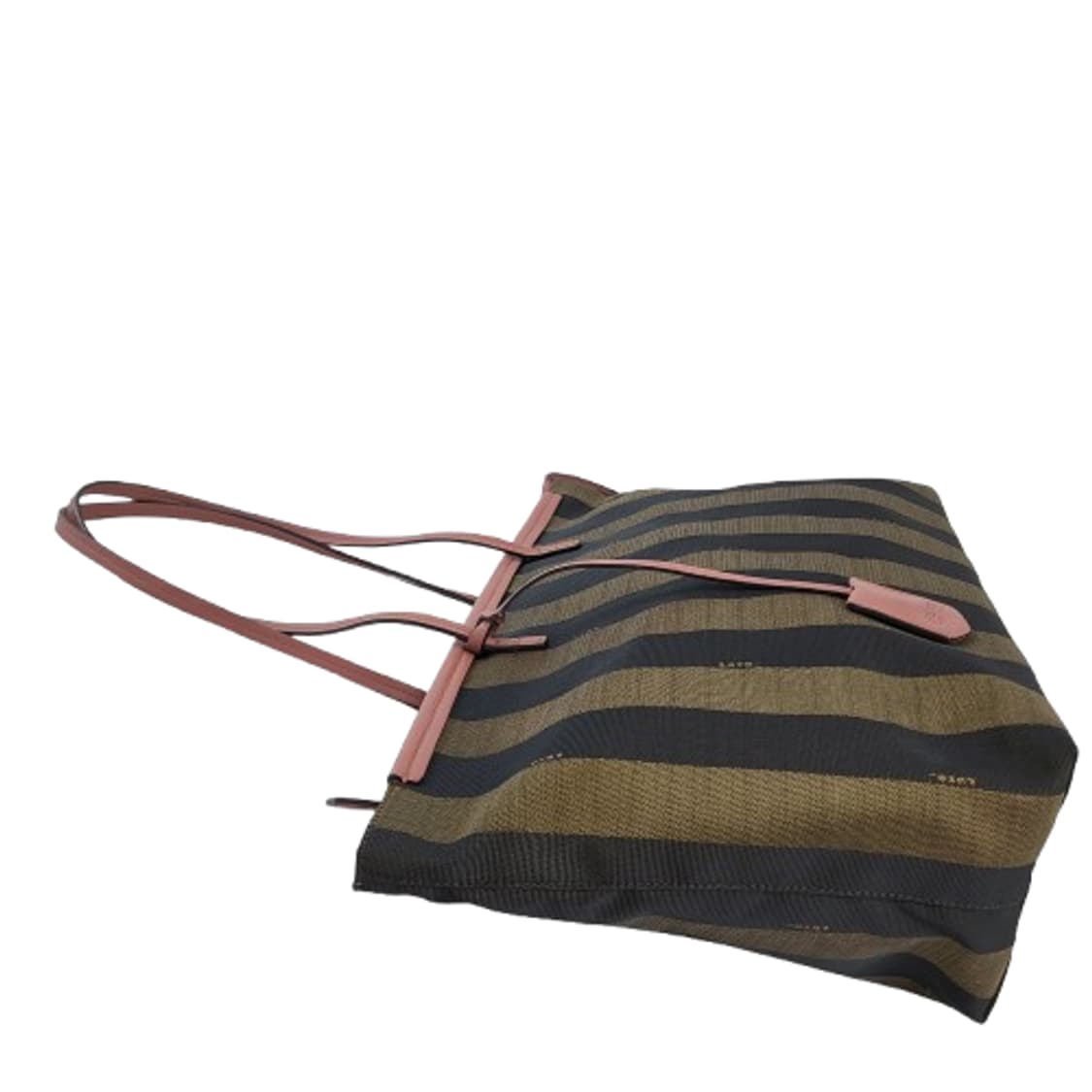 정품 펜디 피칸 스트라이프 패브릭 쇼퍼백 상품이미지5