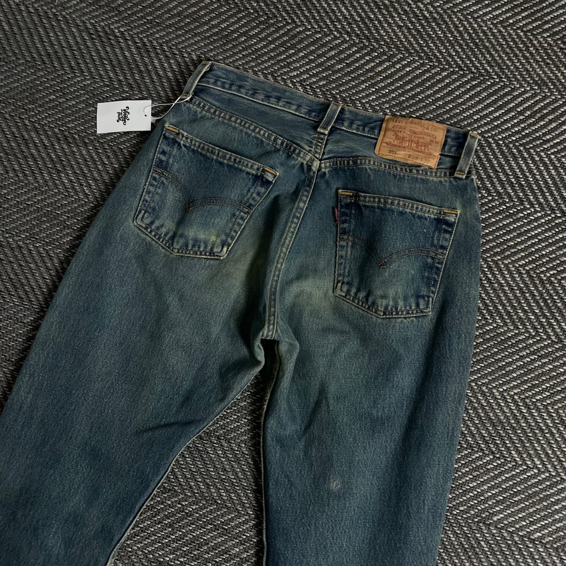 리바이스 501 디스트로이드 워싱 데님 팬츠y 3350 상품이미지6