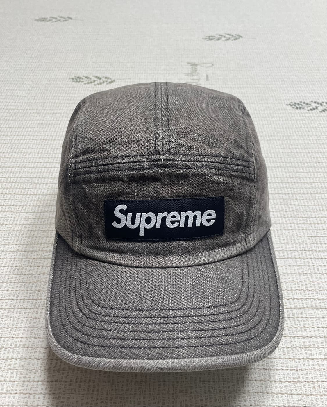 슈프림 데님 캠프캡 블랙 상품이미지1