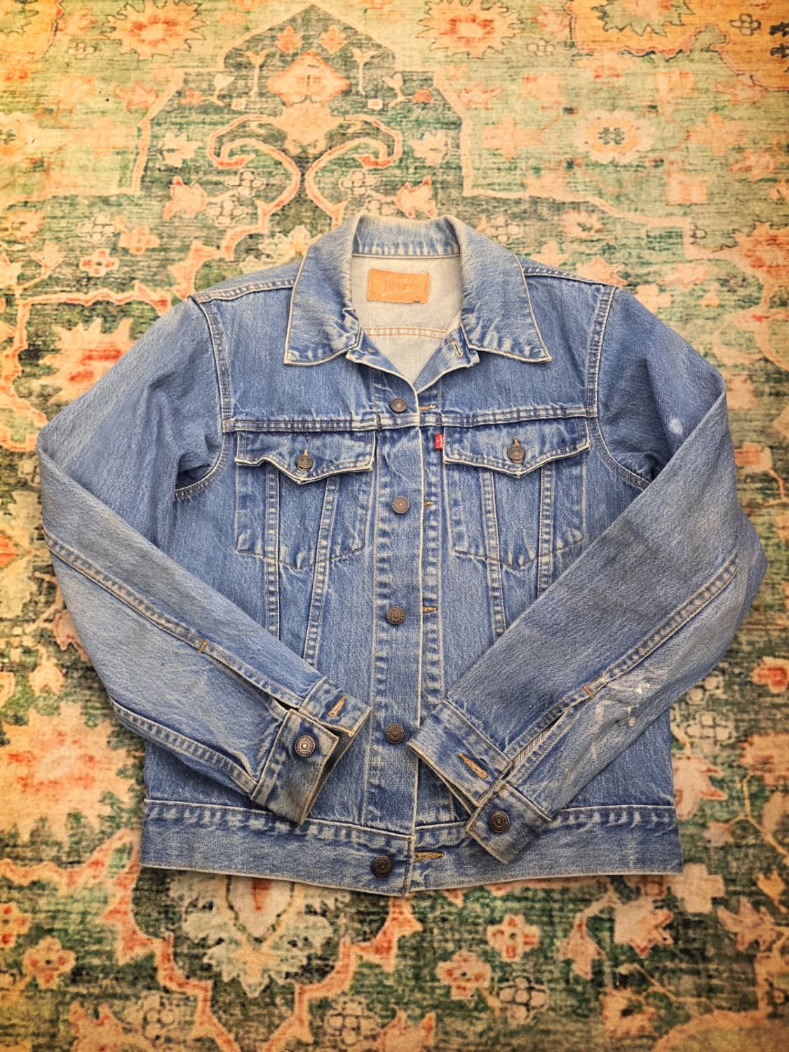 리바이스 80s 데님자켓 용자수  스카쟌자켓 상품이미지3
