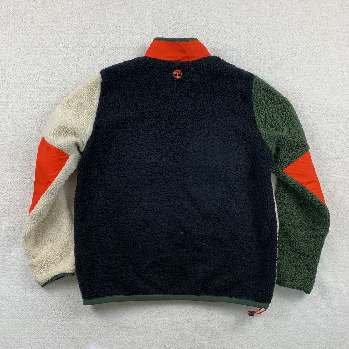 팀버랜드 패치로고 컬러블록 플리스 집업 상품이미지2