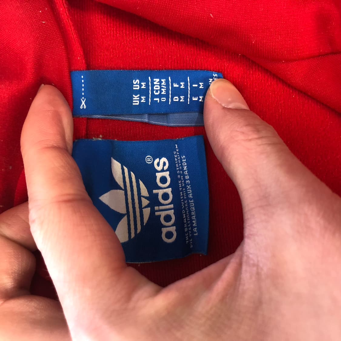 아디다스 파이어버드 져지 레드 상품이미지5