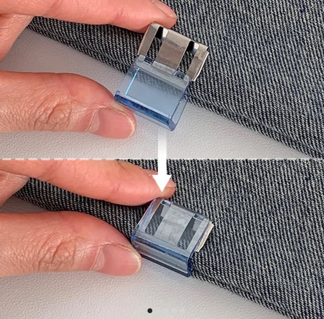 (새상품) 바지 밑단 수선 클립 10개 상품이미지2