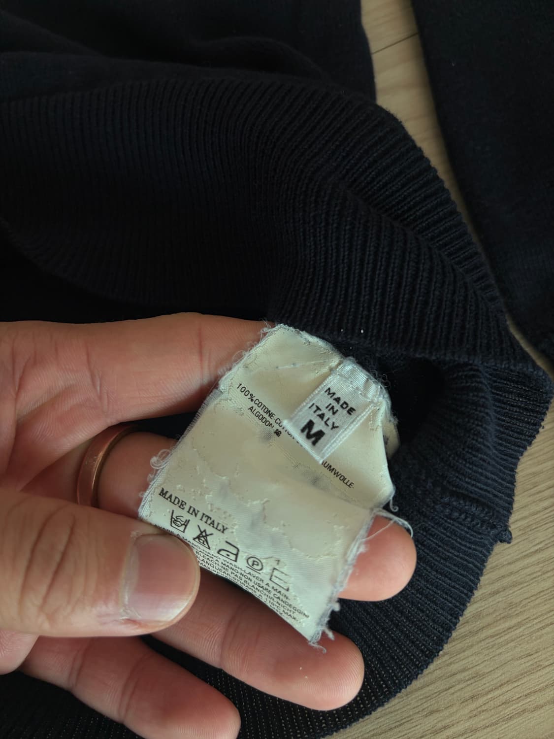 Margiela V neck knit 상품이미지3