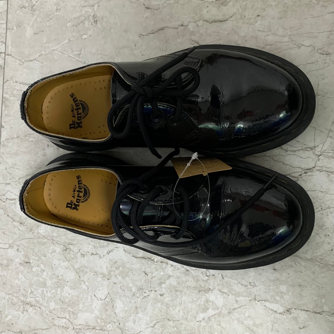 닥터마틴 블랙 페이턴트 로퍼 220 빈티지 여성 워커 단화 구두 상품이미지2