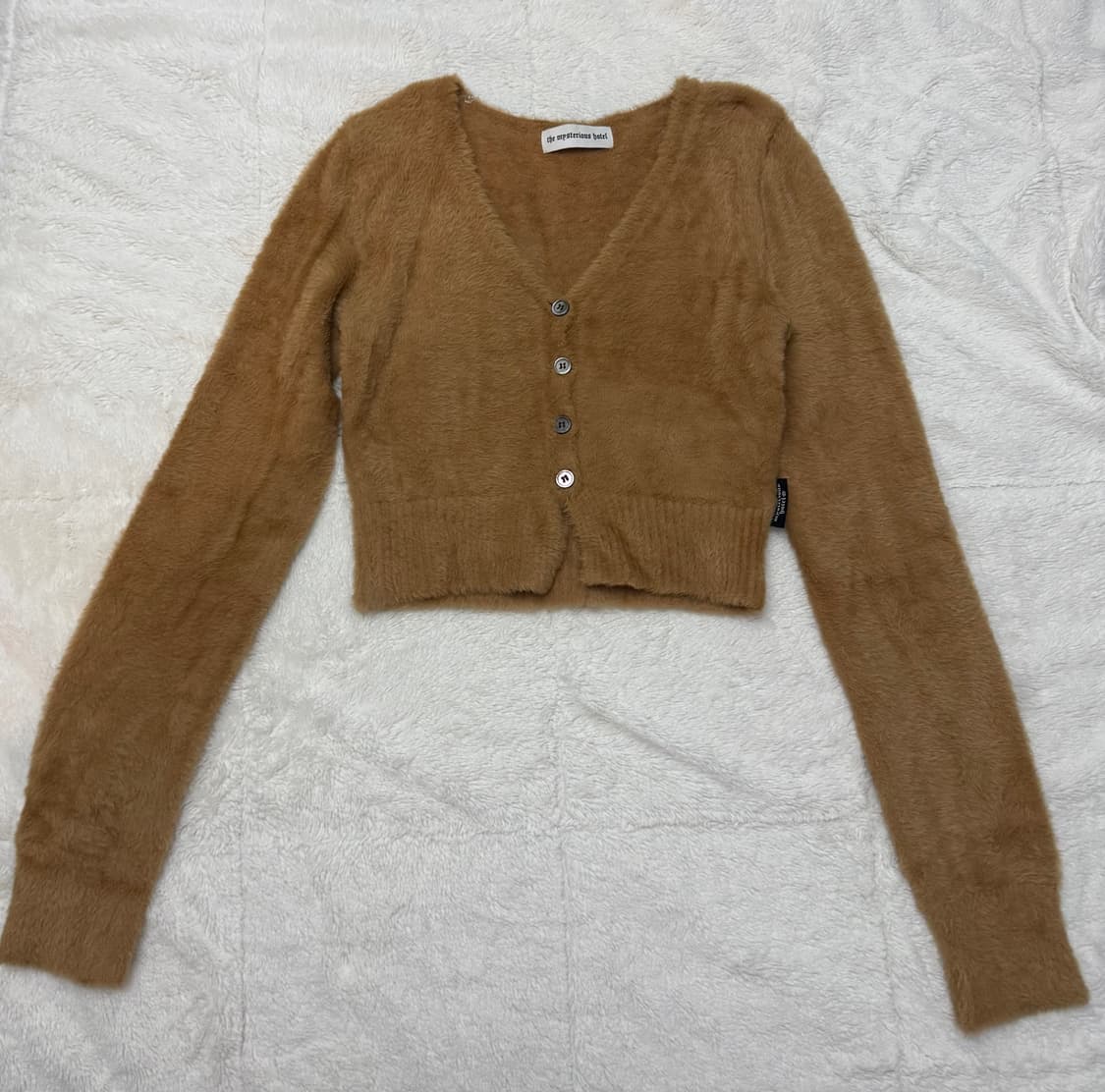 더미스테리어스호텔 퍼 가디건 상품이미지2