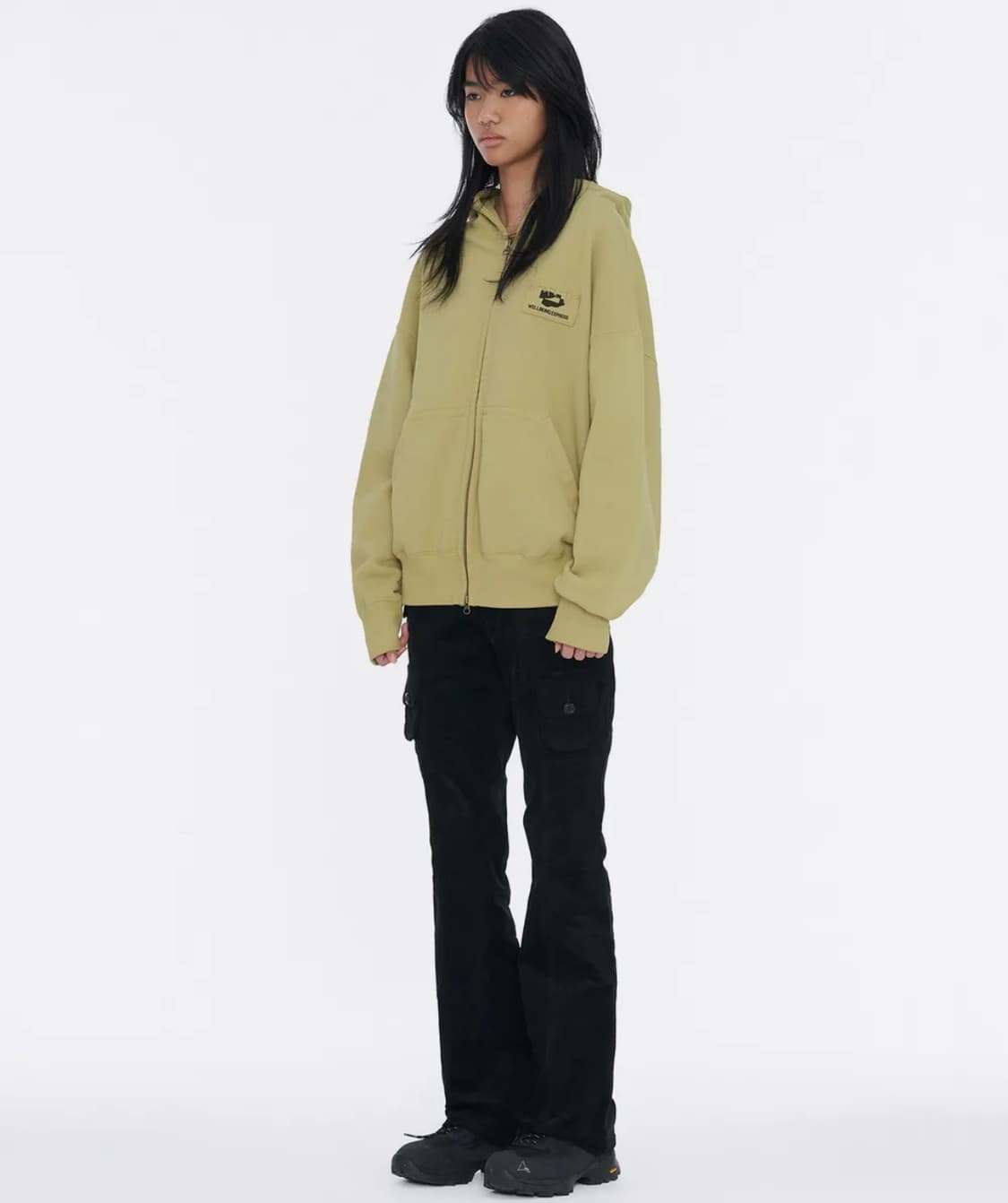 웰빙익스프레스 Pocket Bootscut Pants Black 상품이미지1