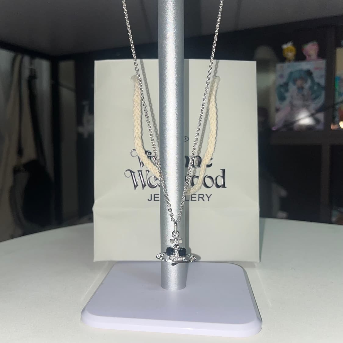 비비안웨스트우드 디아망떼 블랙 풀박스 상품이미지4