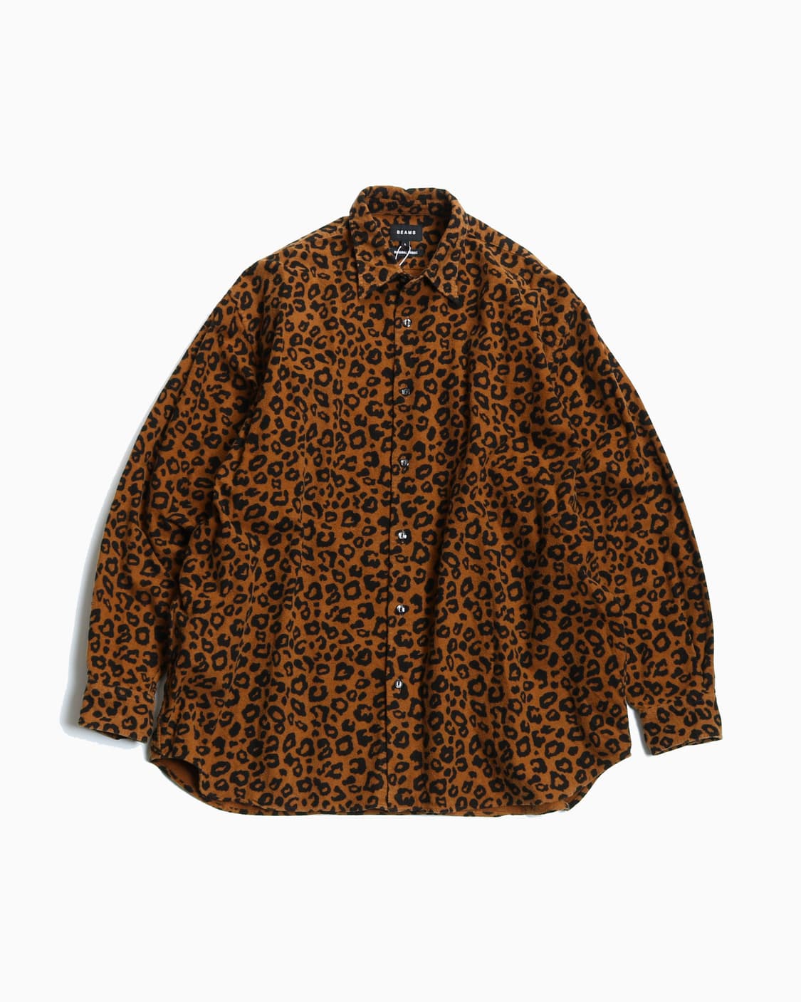 빔즈 코튼플란넬 셔츠 레오파드 상품이미지1