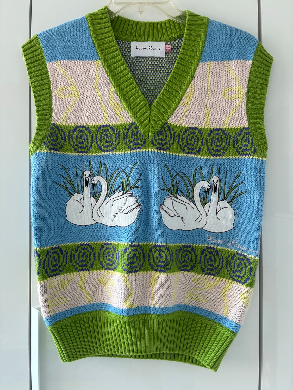 하우스 오브 써니 스완 레이크 니트 베스트 / UK8(S) 상품이미지1